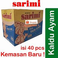 Sarimi 1 Dus Isi Berapa